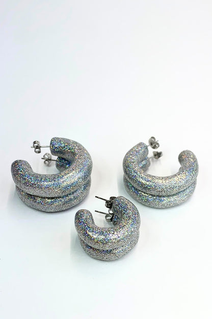 Mini Sparkle Hoops